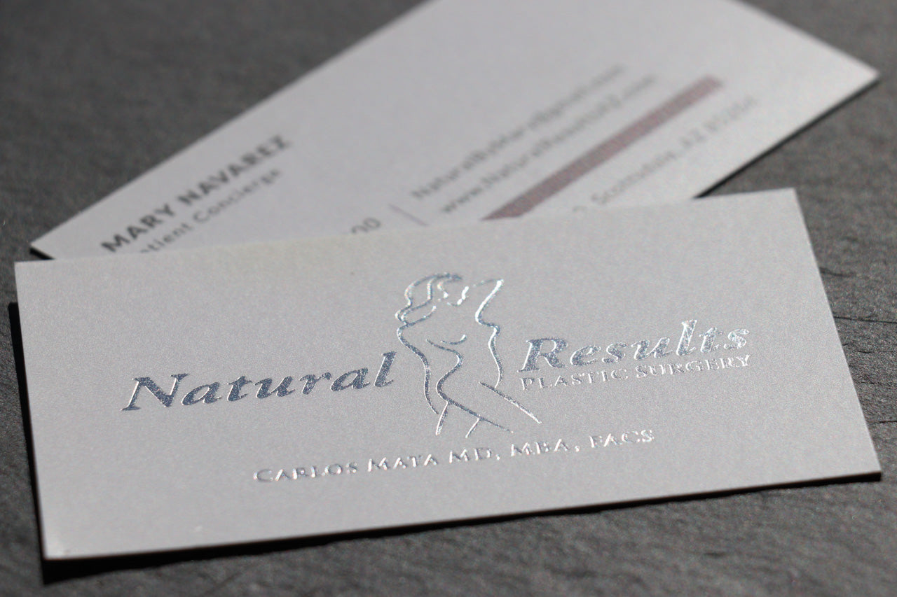 Foil Accent Business Cards
