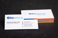 Painted Edge Business Cards